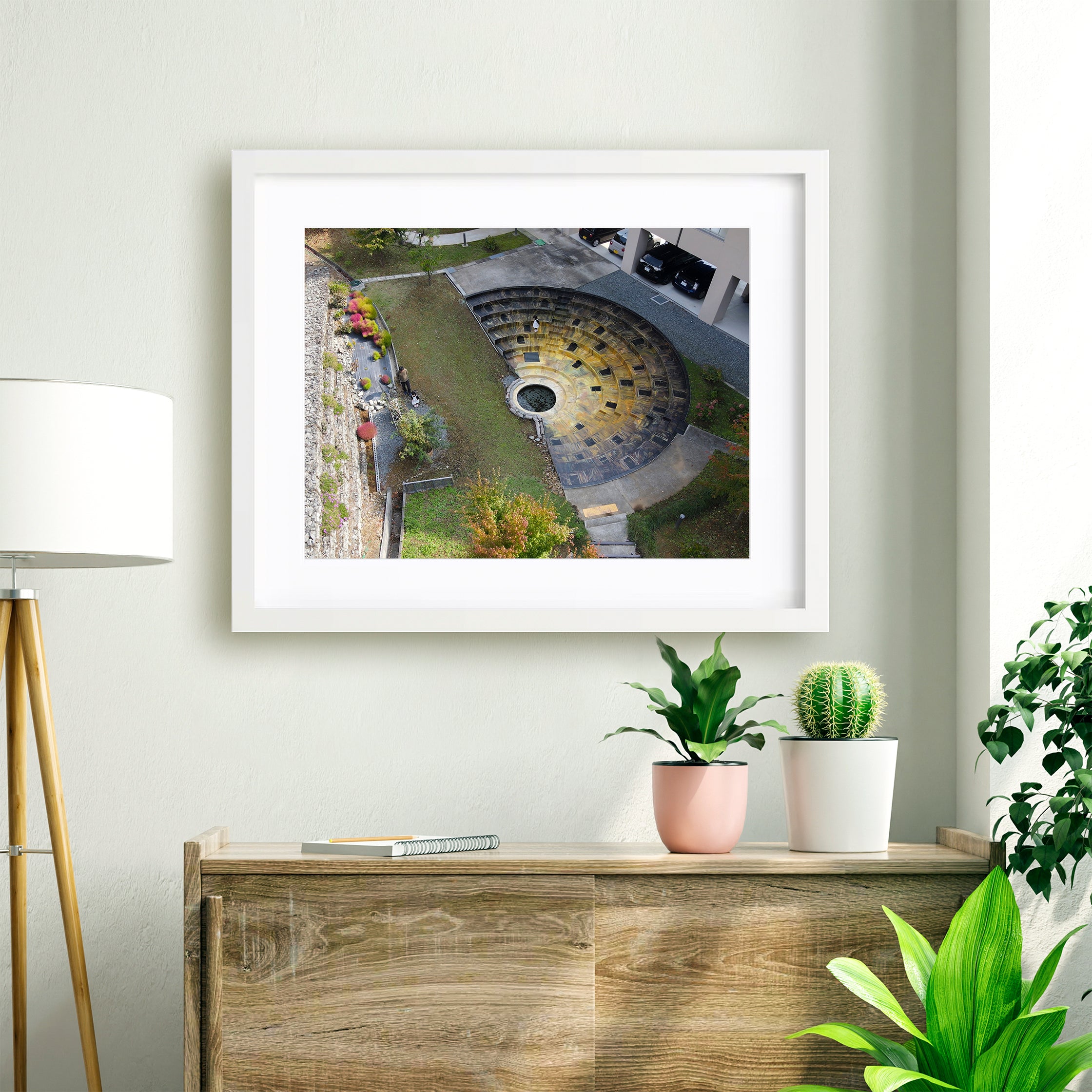 【地上絵 GOLDEN CAVE】プリント作品