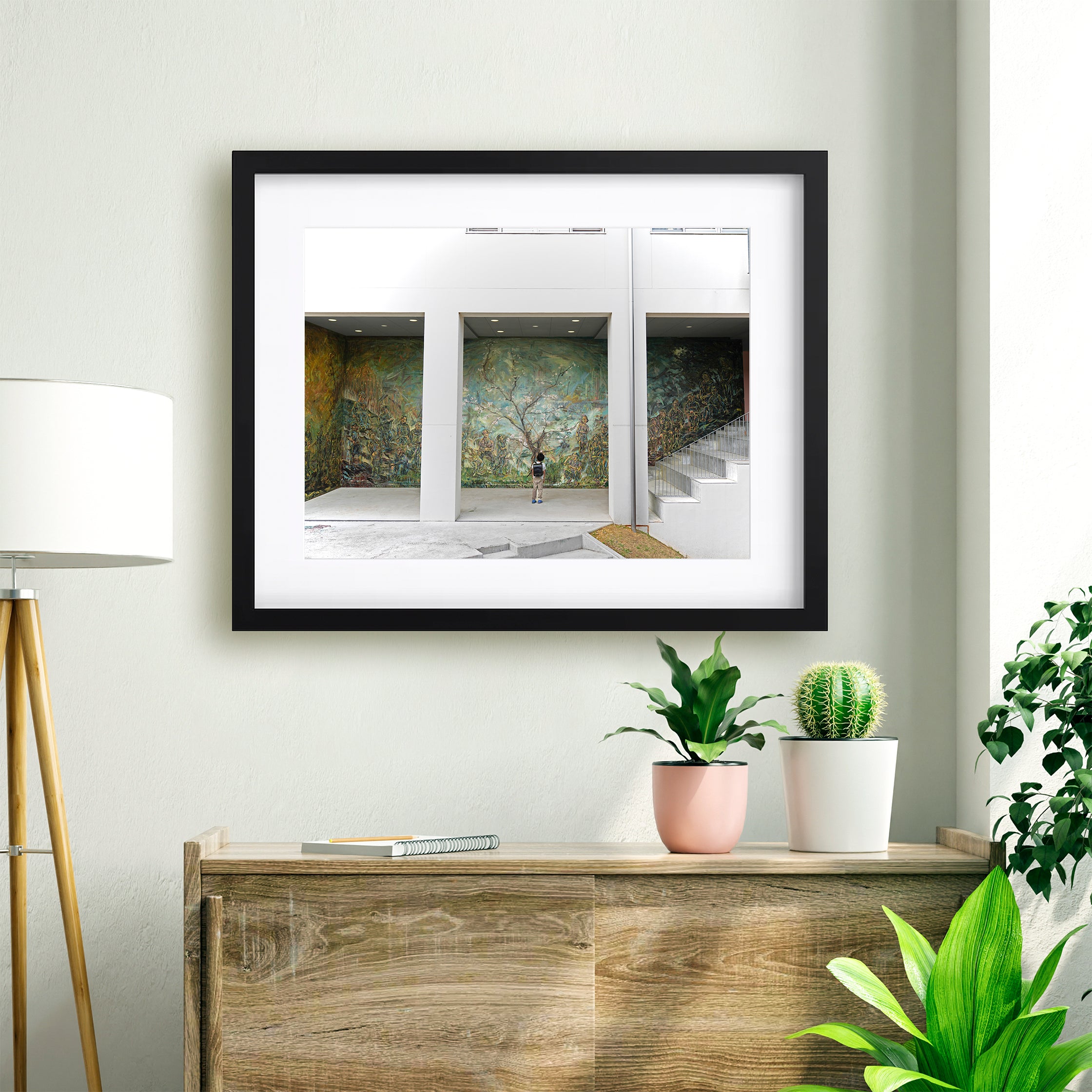 【壁画 HIGH LIGHT】プリント作品