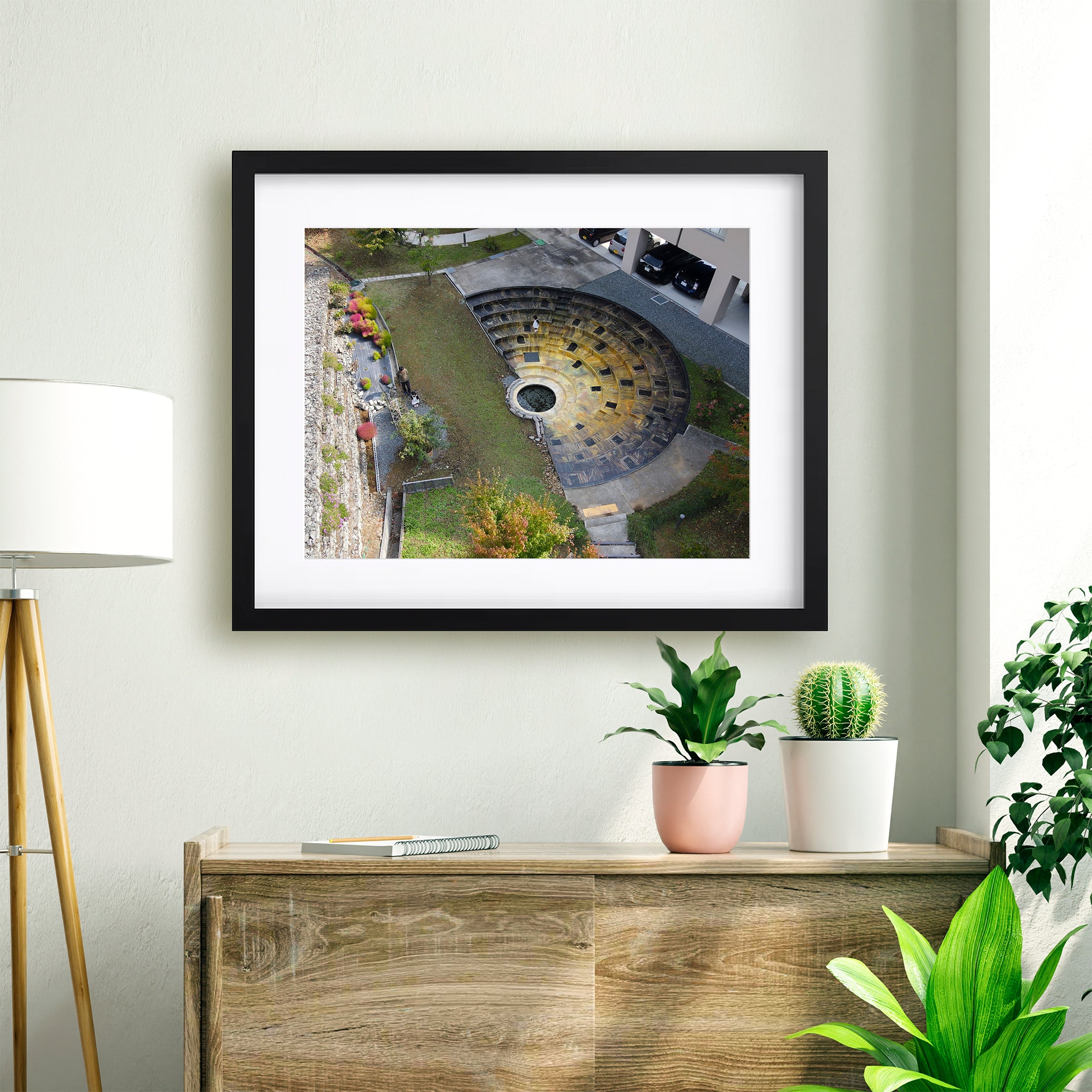 【地上絵 GOLDEN CAVE】プリント作品