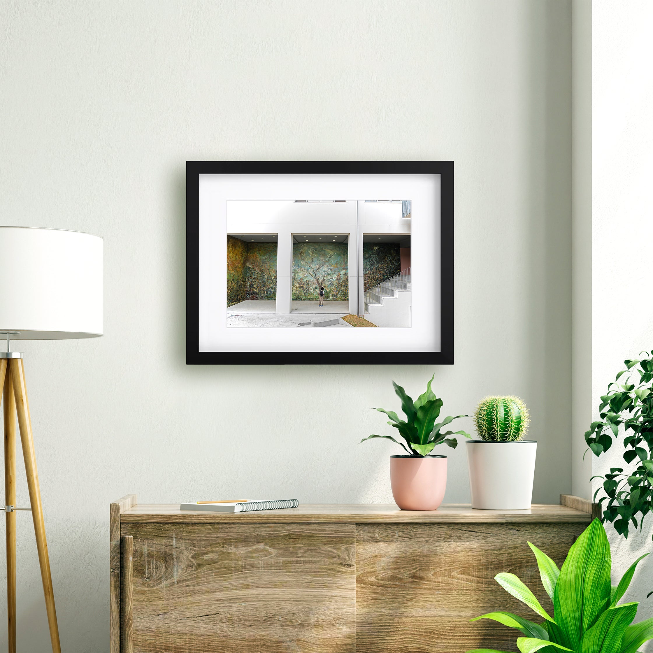 【壁画 HIGH LIGHT】プリント作品