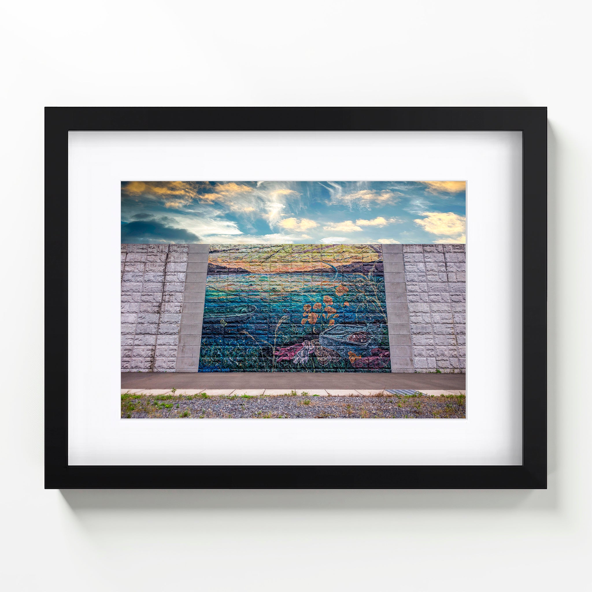 【壁画 GOLDEN TWILIGHT】プリント作品