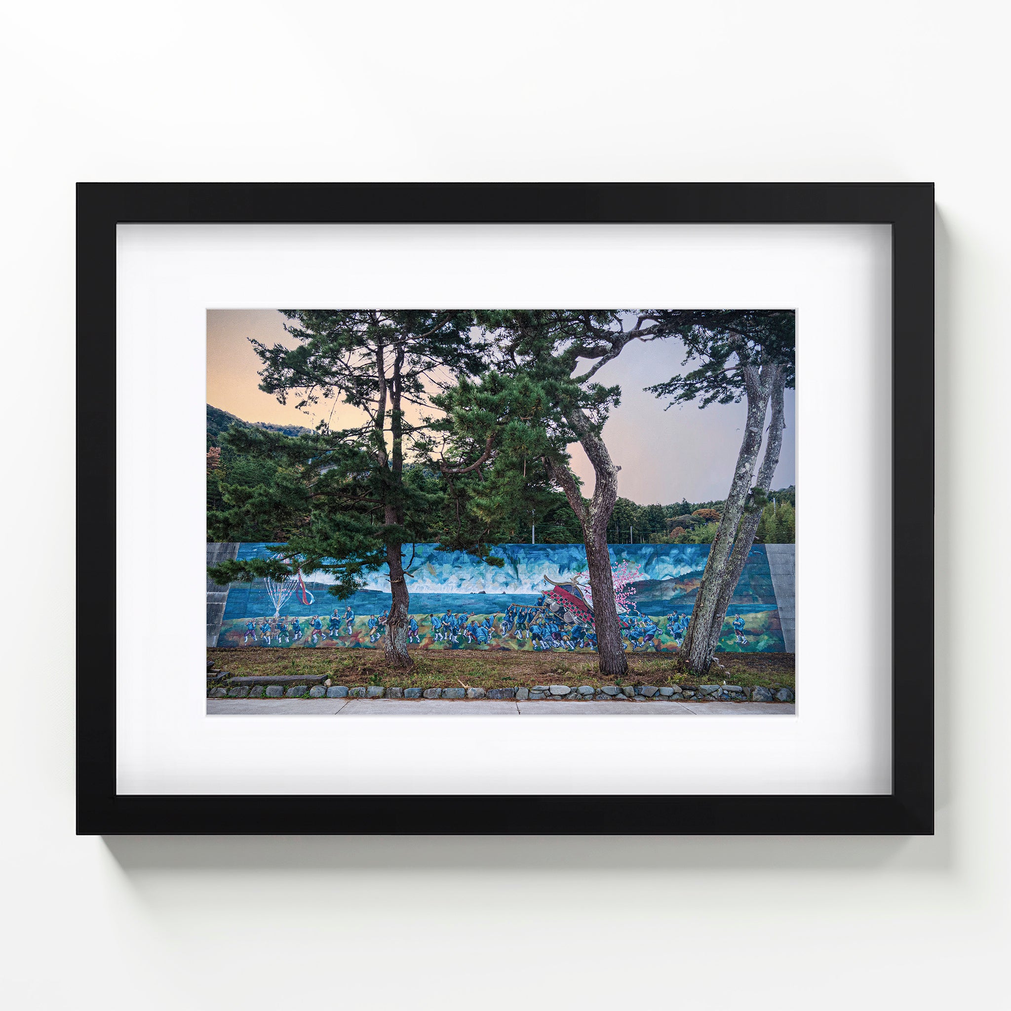 【壁画 BIG CATCH】プリント作品