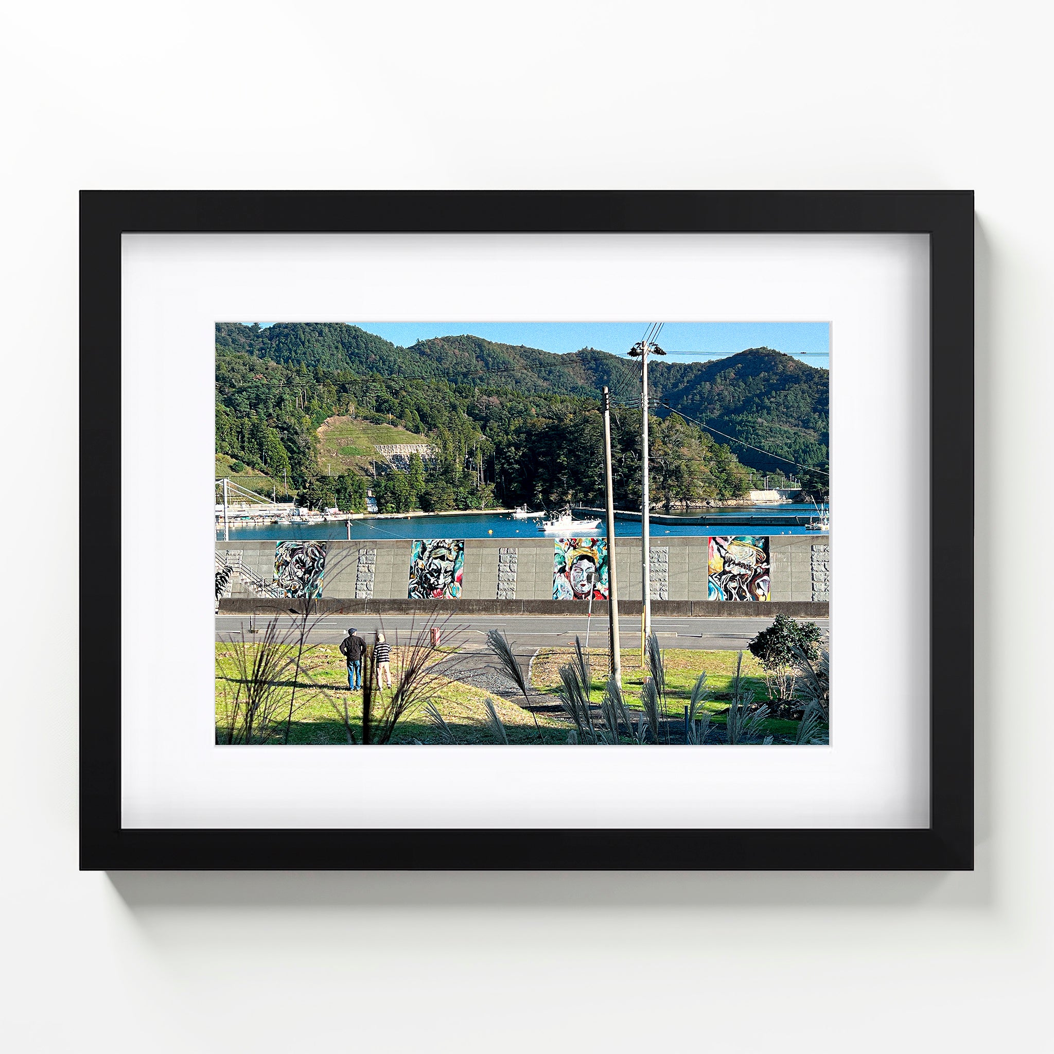 【壁画 Okubi-e 】プリント作品