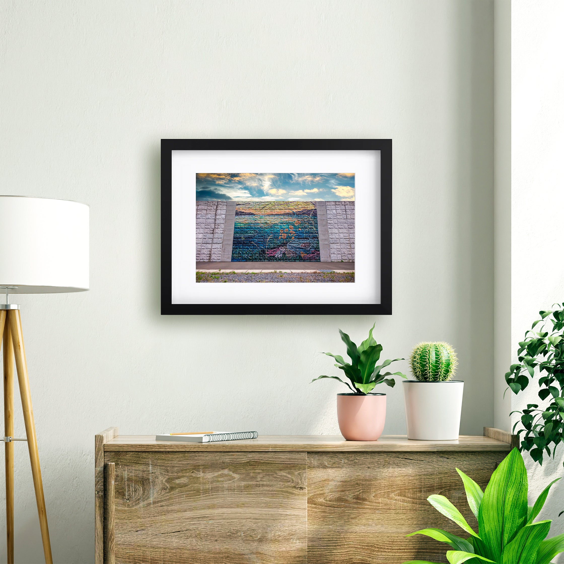 【壁画 GOLDEN TWILIGHT】プリント作品