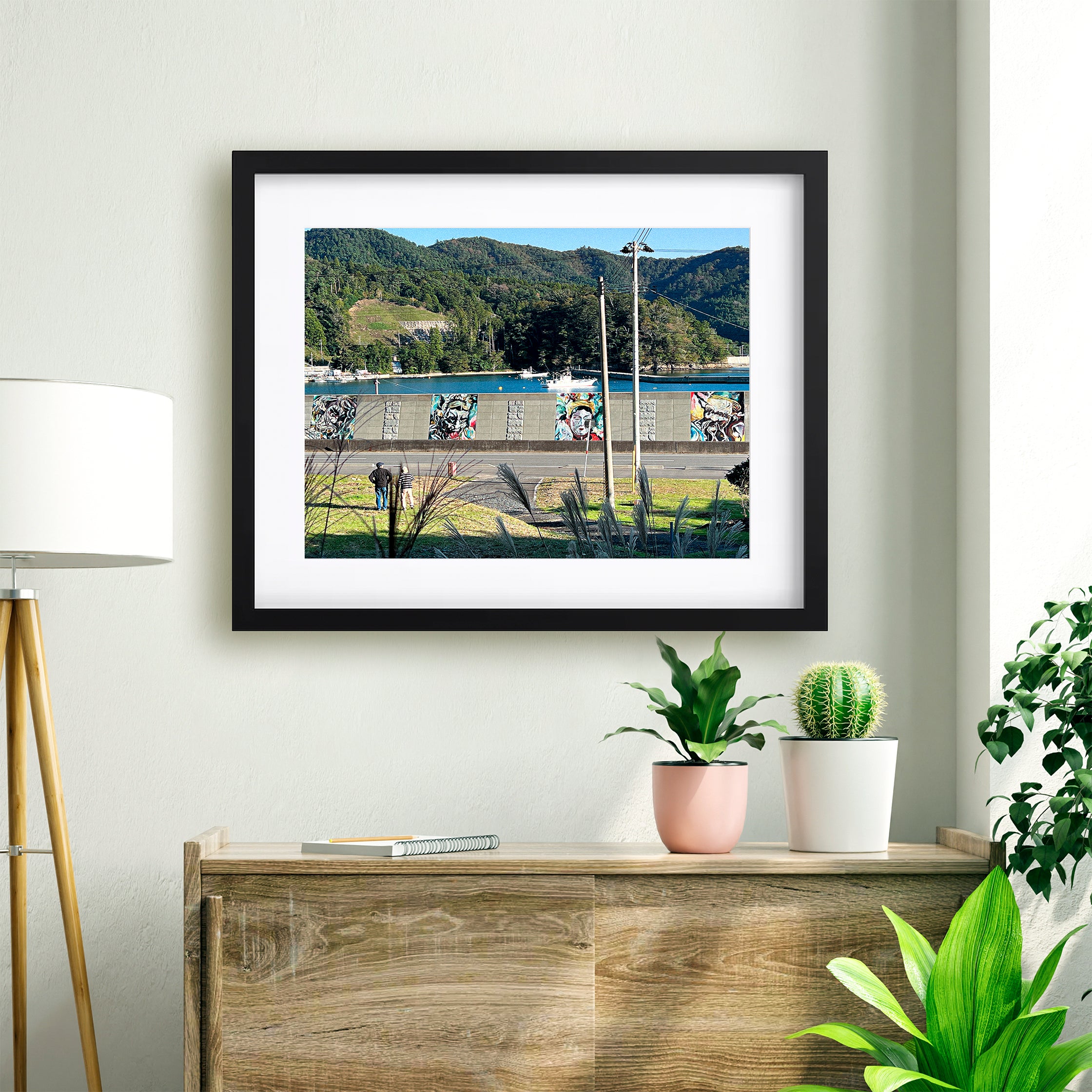 【壁画 Okubi-e 】プリント作品