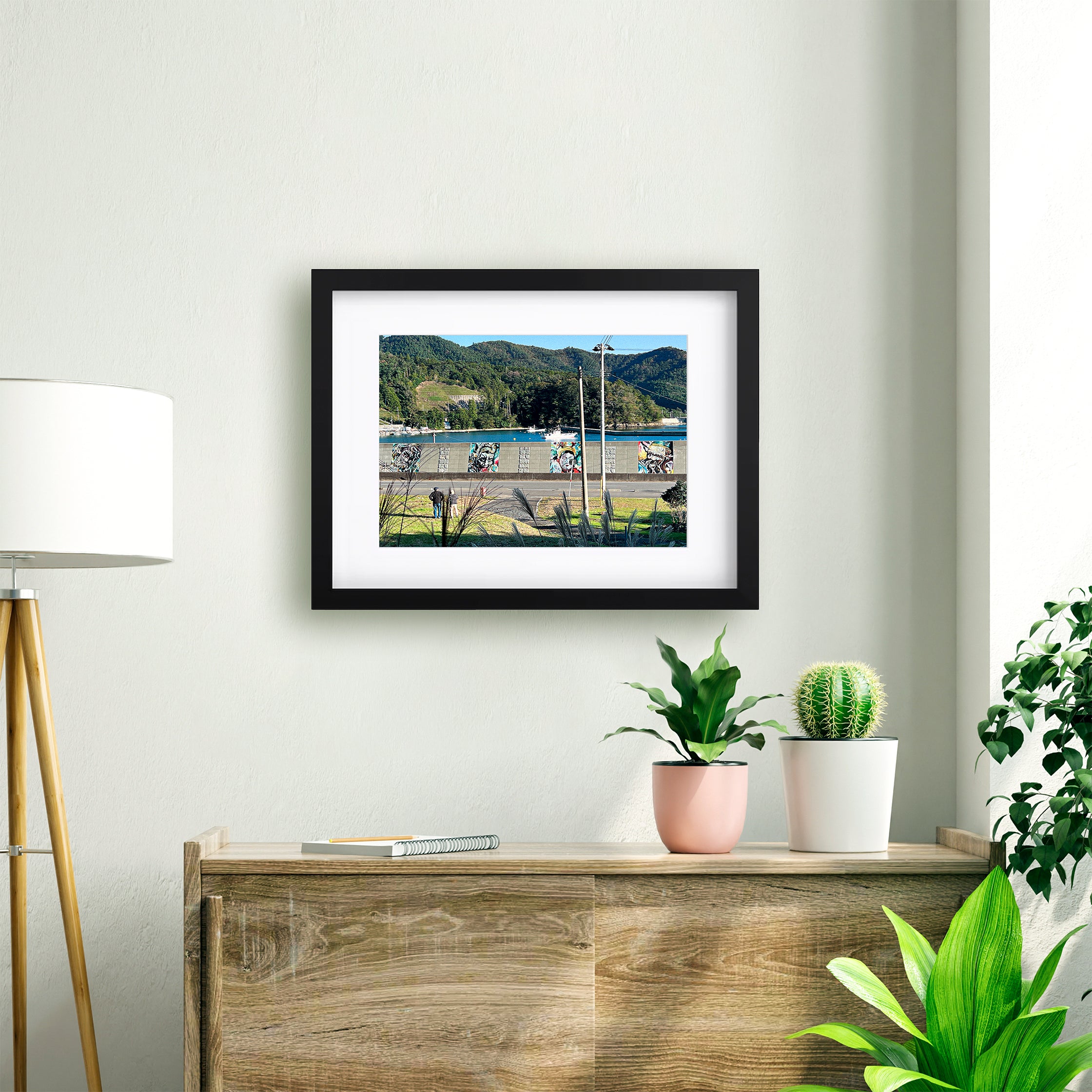 【壁画 Okubi-e 】プリント作品