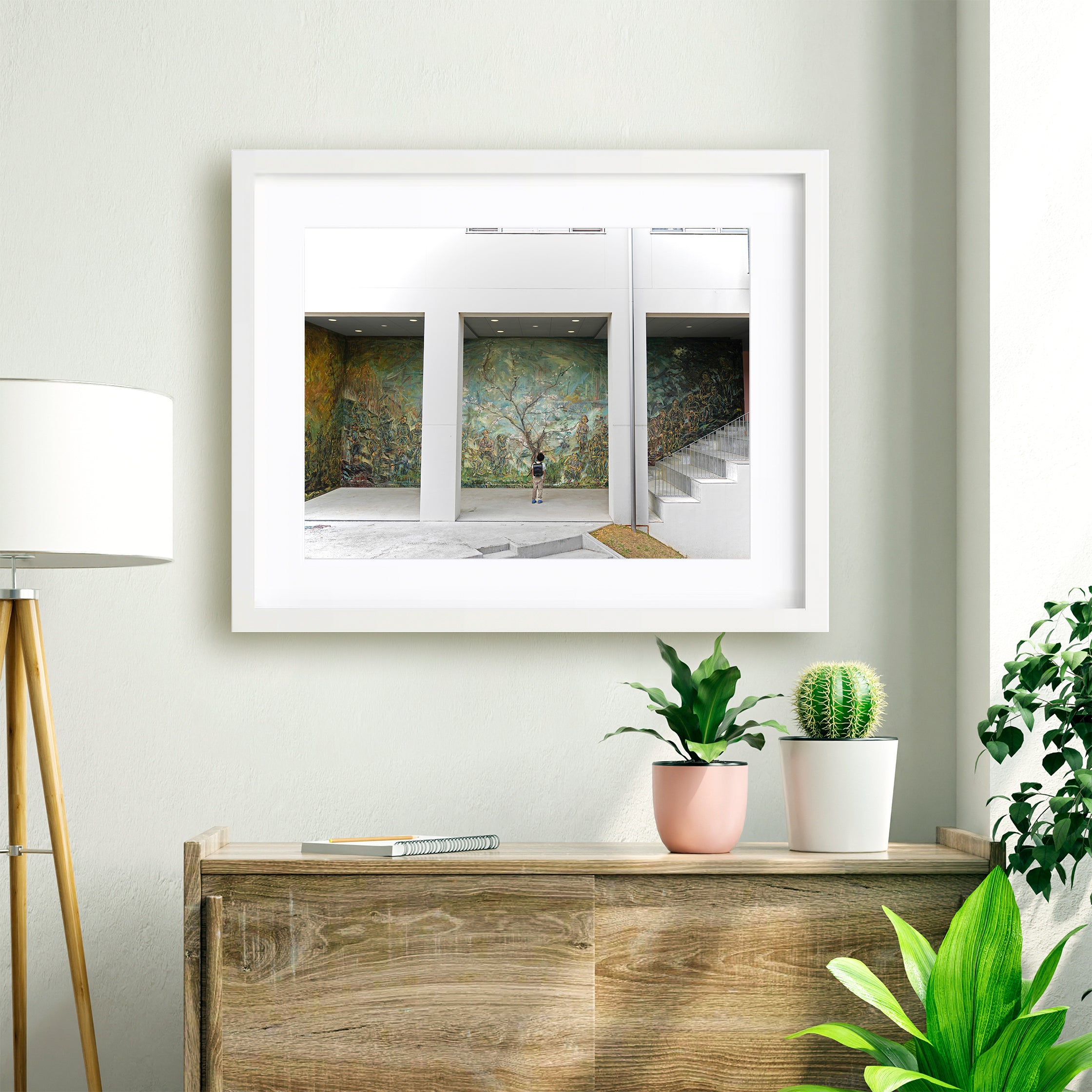 【壁画 HIGH LIGHT】プリント作品