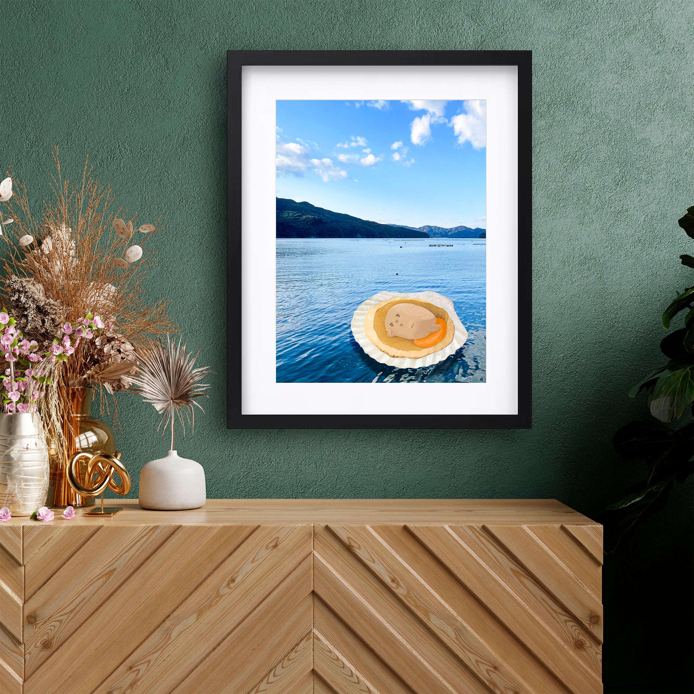 【ほーたて】プリント作品