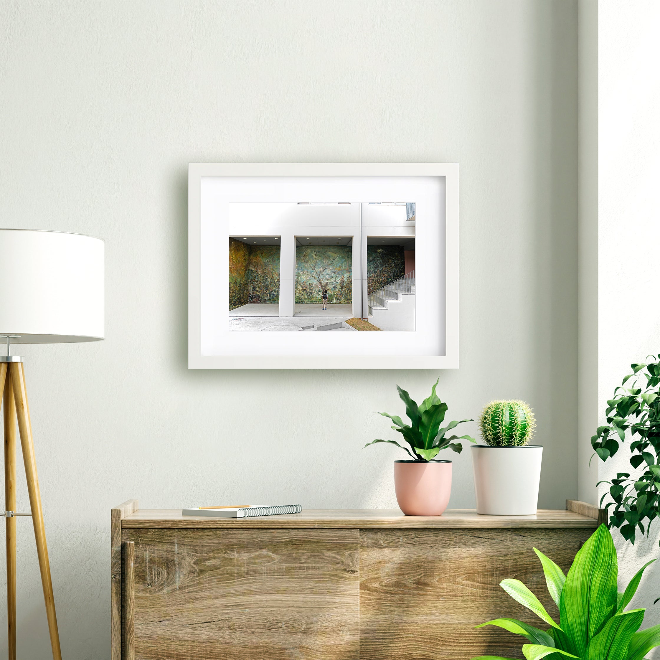 【壁画 HIGH LIGHT】プリント作品