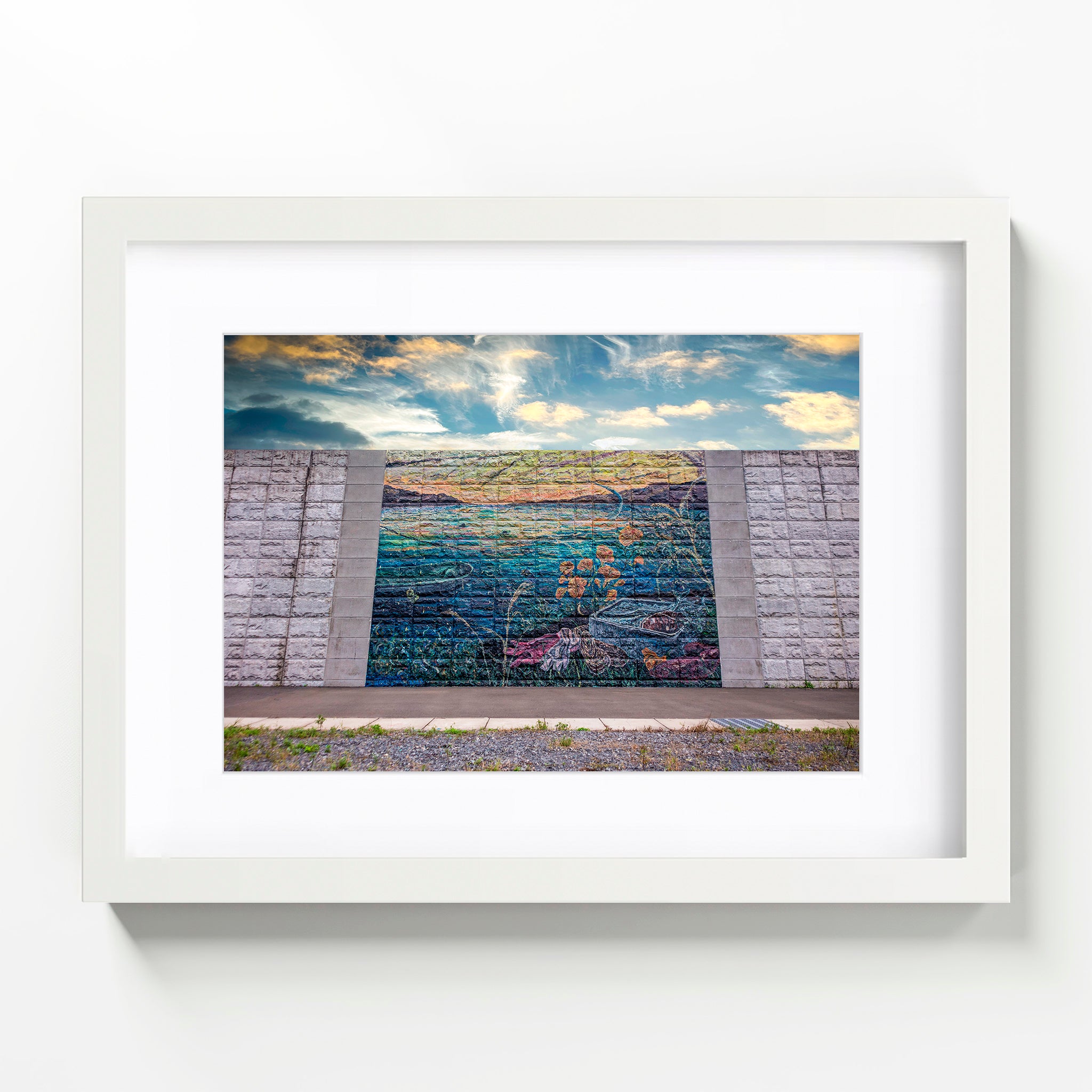 【壁画 GOLDEN TWILIGHT】プリント作品