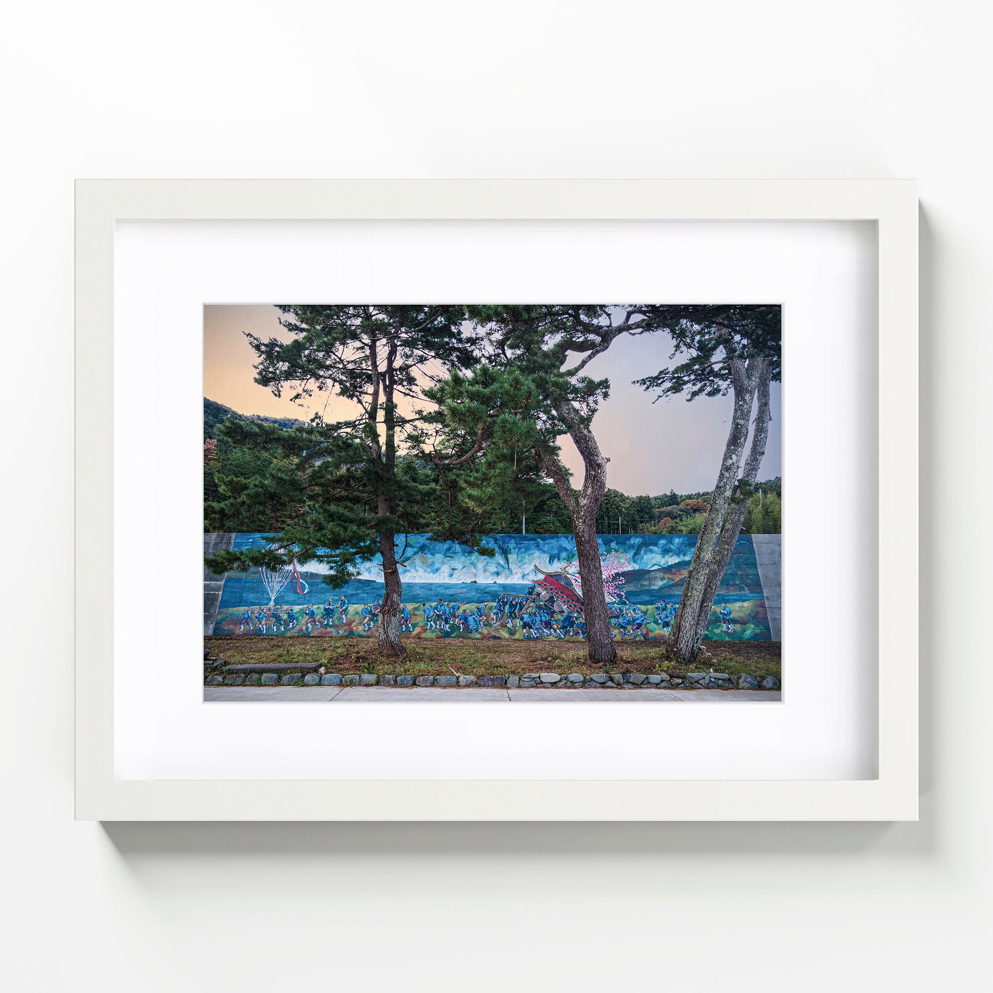 【壁画 BIG CATCH】プリント作品