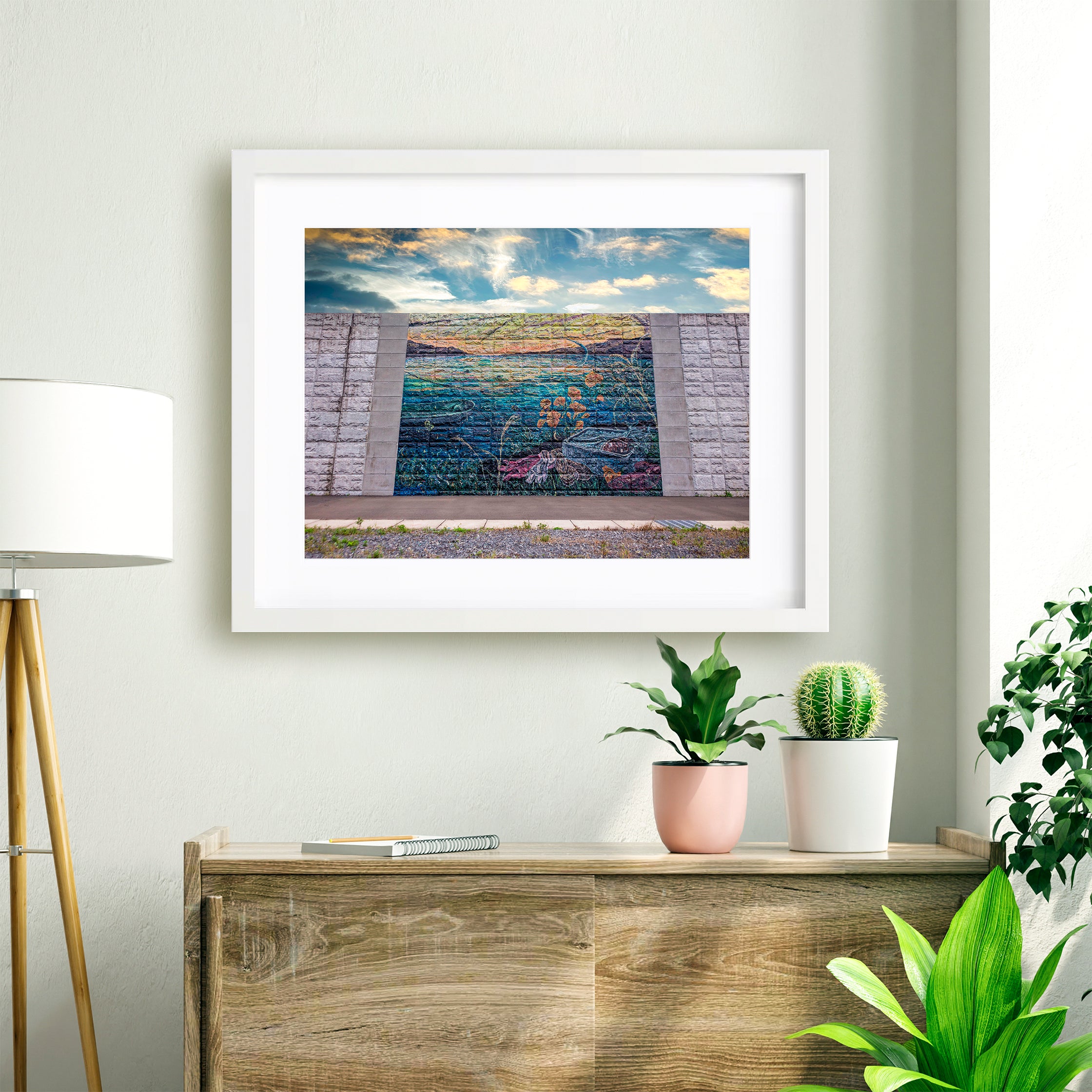 【壁画 GOLDEN TWILIGHT】プリント作品