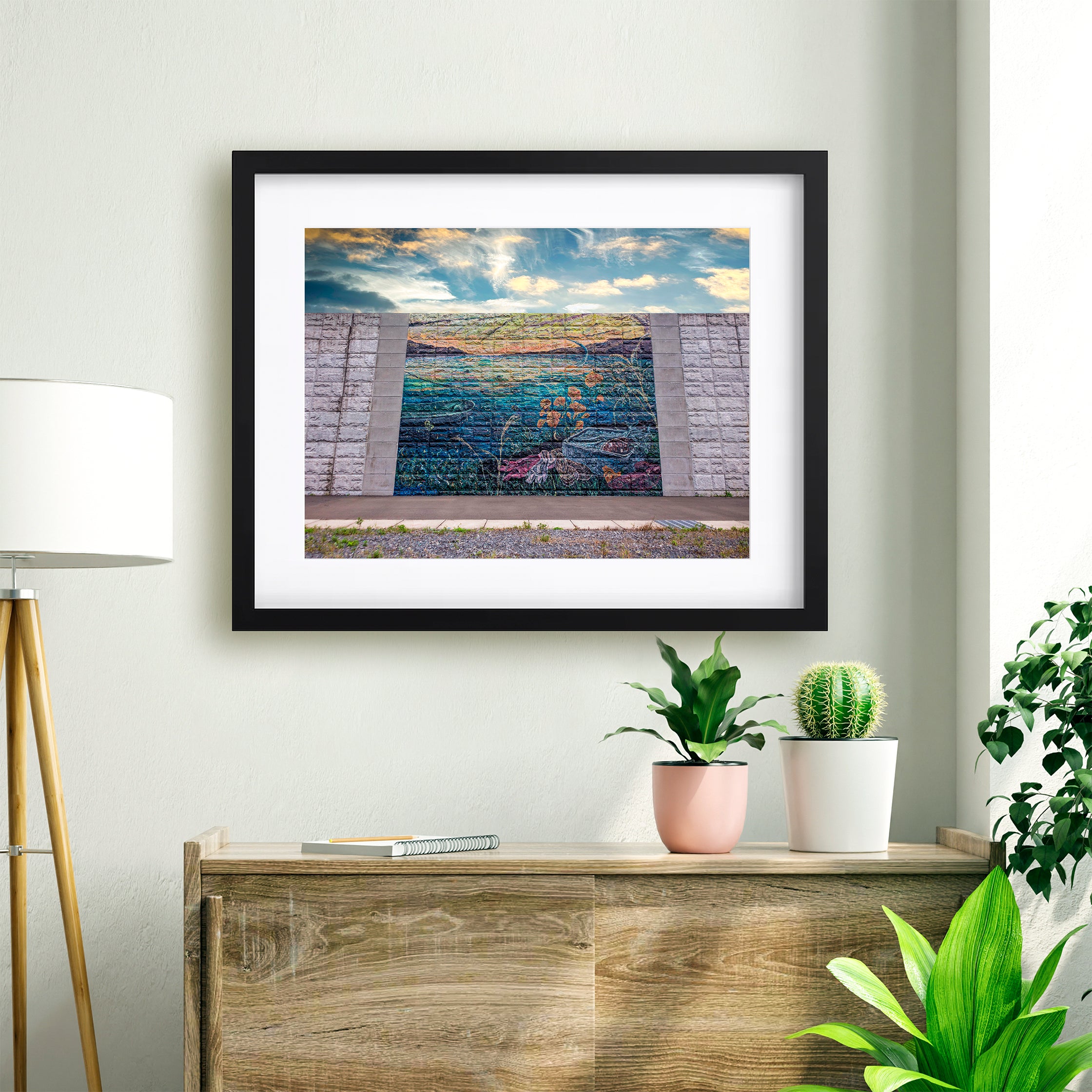 【壁画 GOLDEN TWILIGHT】プリント作品