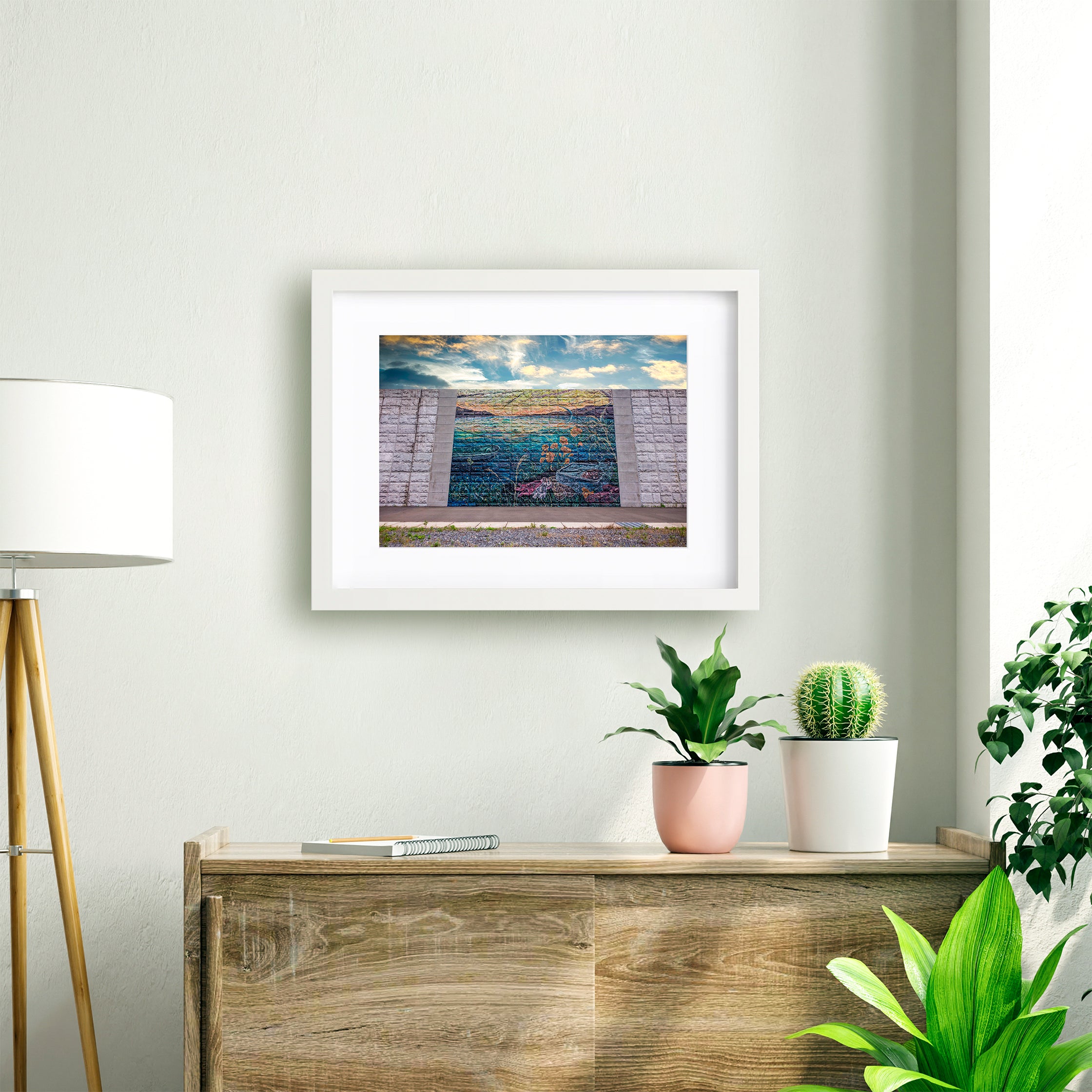 【壁画 GOLDEN TWILIGHT】プリント作品