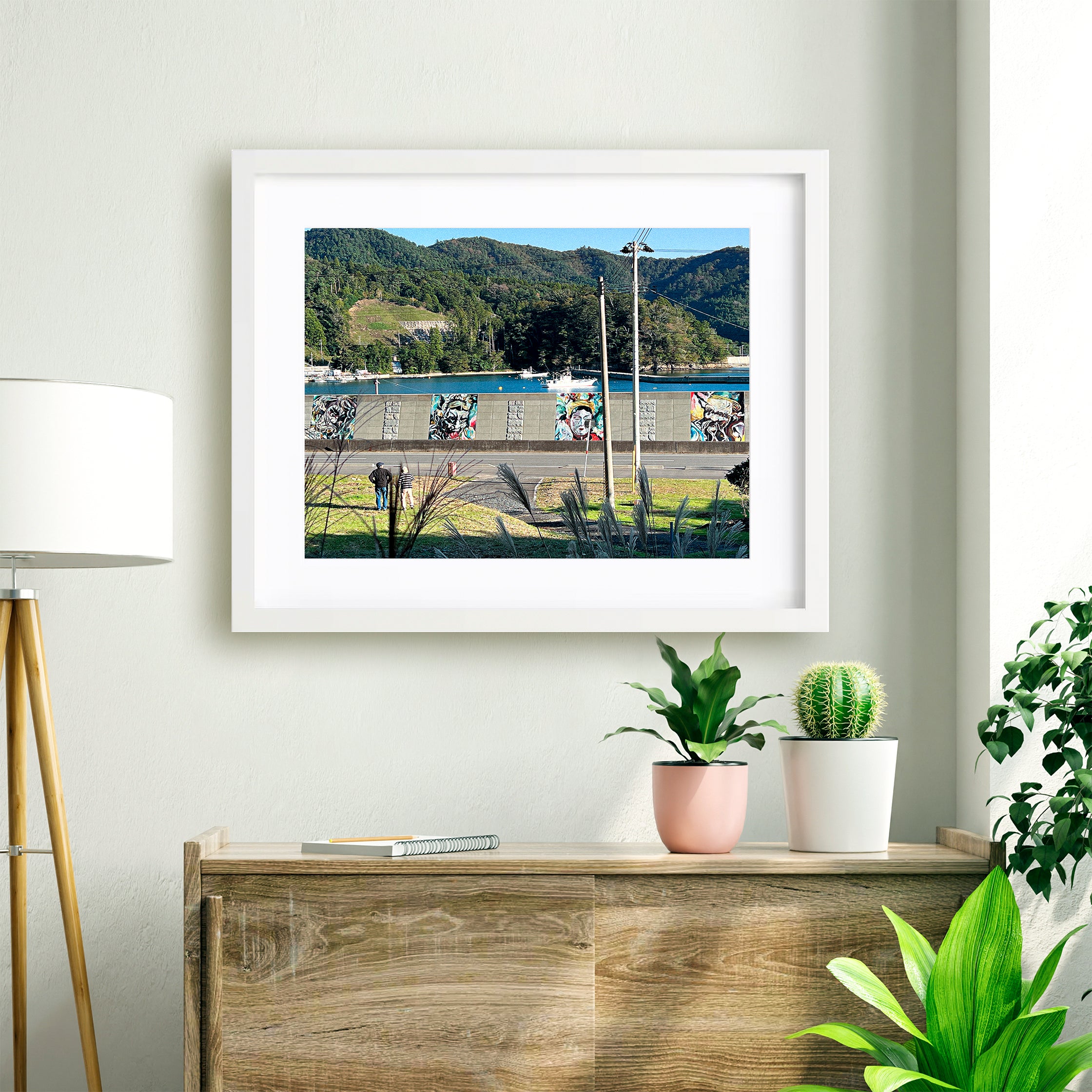 【壁画 Okubi-e 】プリント作品