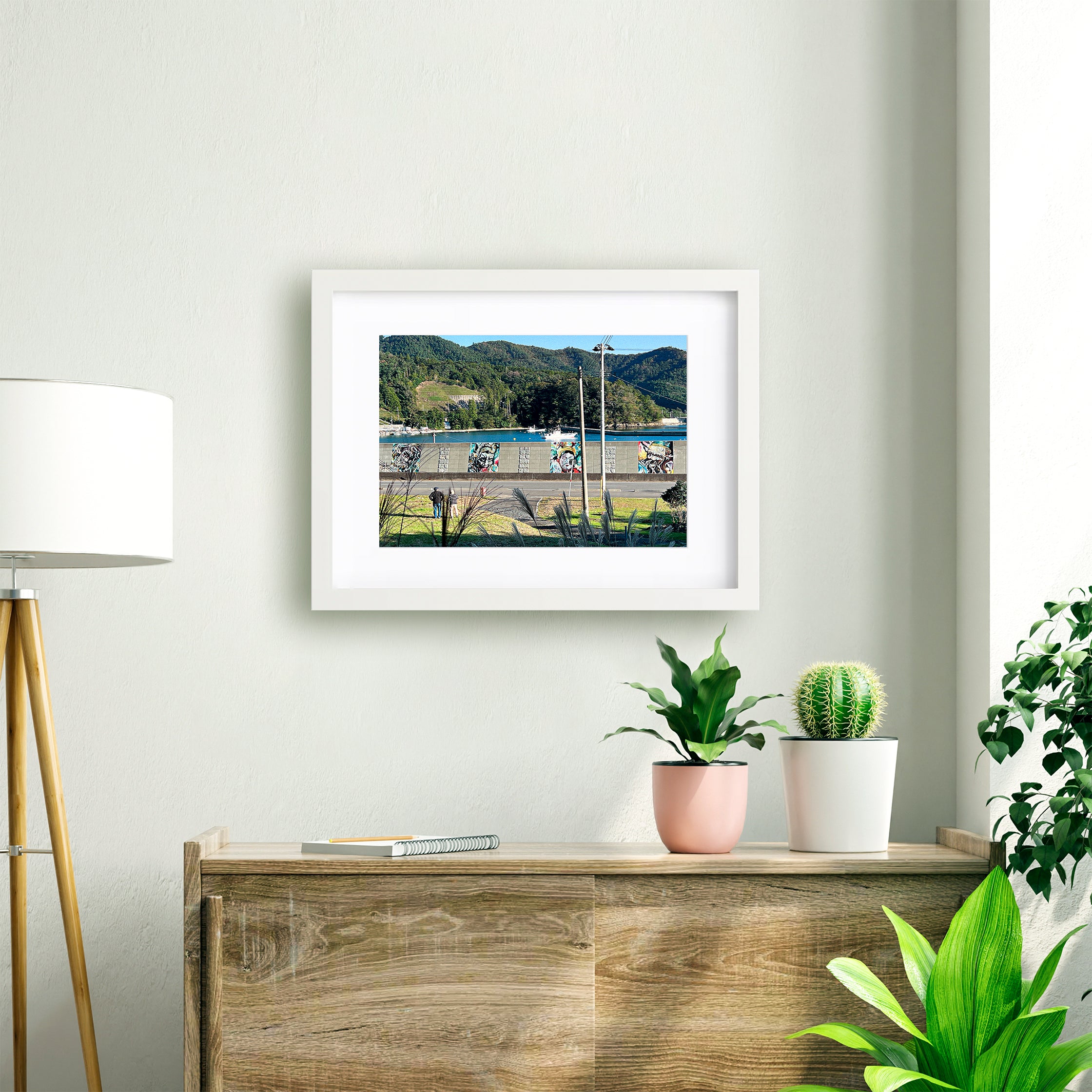 【壁画 Okubi-e 】プリント作品